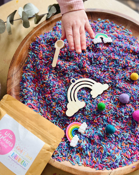 Find & Seek Sensory Bag - Rainbow