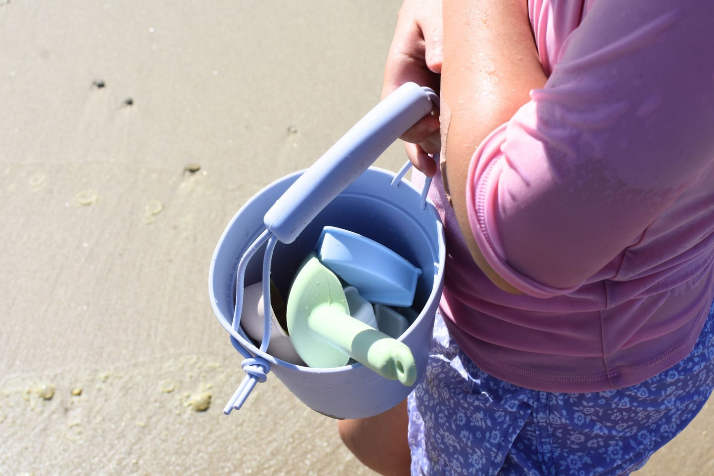 6 Piece Silicone Beach Set - Pastel Gelato