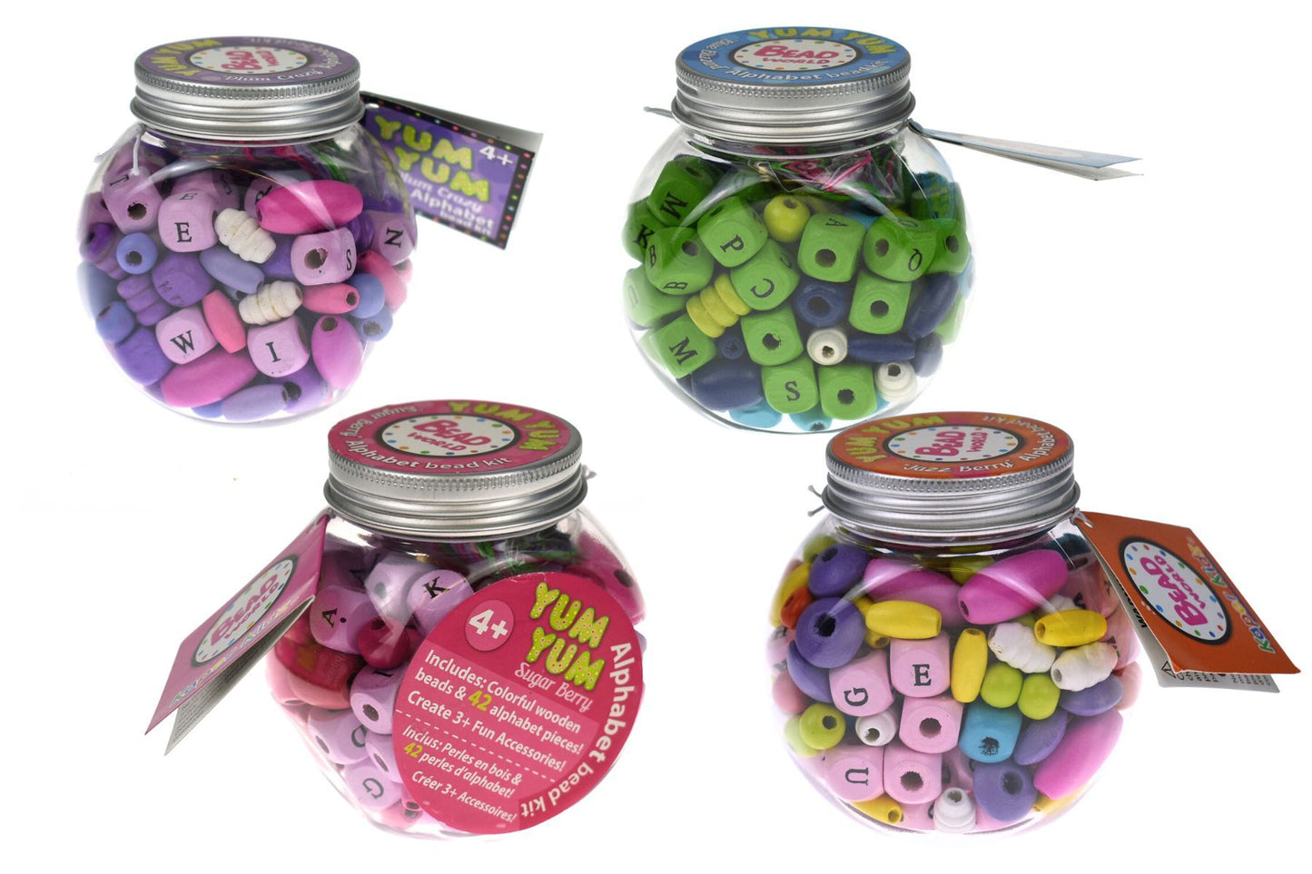 Yum Yum Alphabet Bead Craft Kit Assorted*