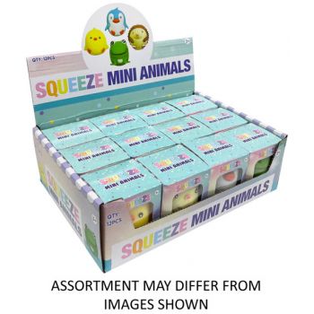 Squeeze Mini Animals Assorted*