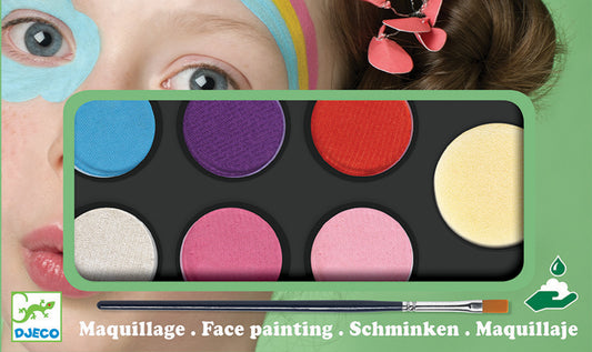 Sweet Body Art Palette 6 Colours