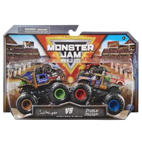 Monster Jam 1:64 scale diecast trucks 2 Pack