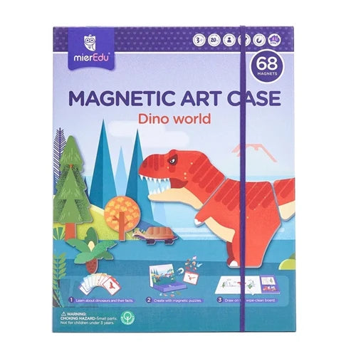 Magnetic Art Case - Dino