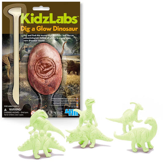 4M Kidzlabs Dig a Glow Dinosaur