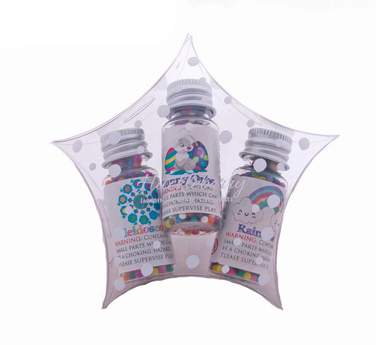 Water Marbles Trio Stars - Bunny