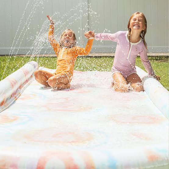 Slip, Slide and Body Board Set Tie Dye Multi - Sunnylife