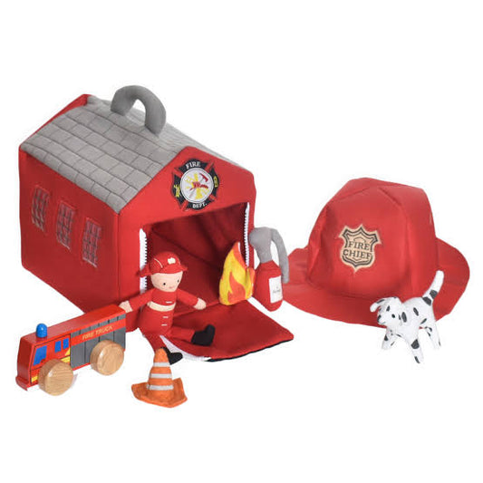 Bonikka Fabric Fire Station Set