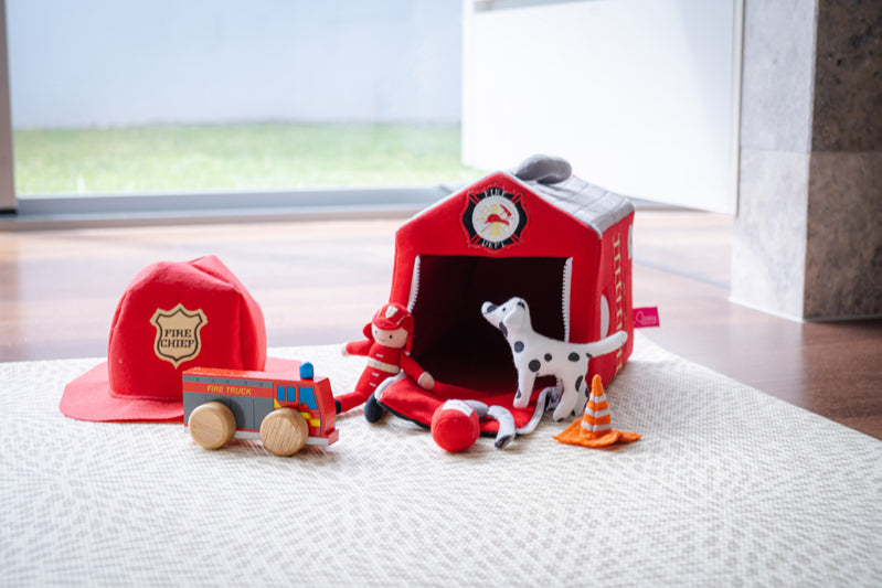 Bonikka Fabric Fire Station Set