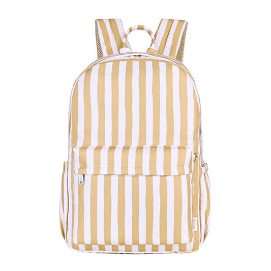 Mustard Stripe Junior Kindy/School Backpack - Kinnder