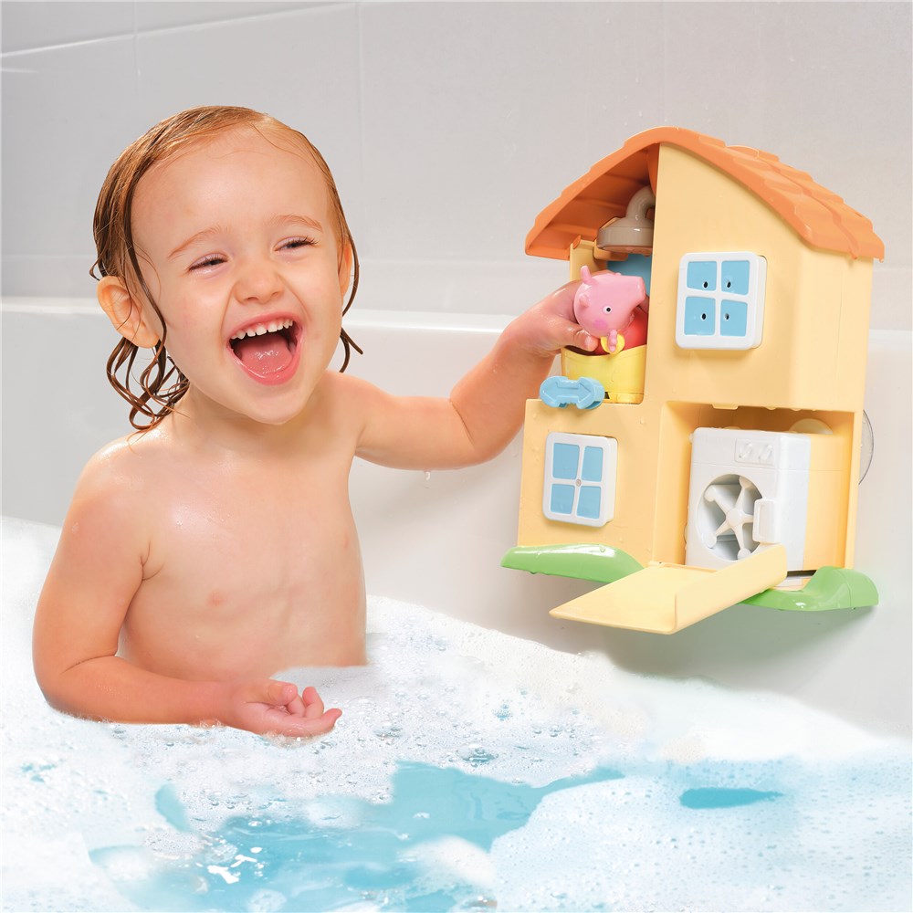 Tomy Toomies - Peppa's House Bath Playset