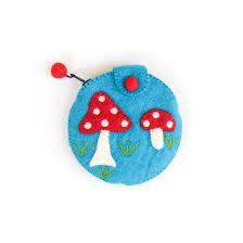 Felt Mushroom Purse - Tara Treasures