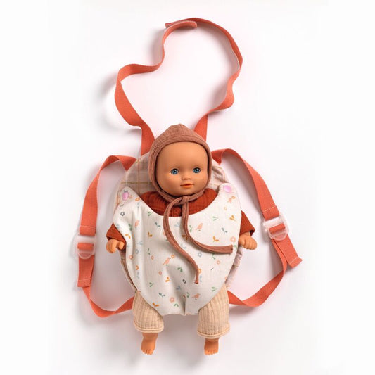 Lavender Baby Doll Carrier - Djeco