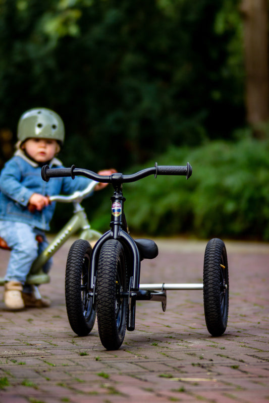 Trybike - Black Steel with Black Tyres & Grips - *PRE ORDER*