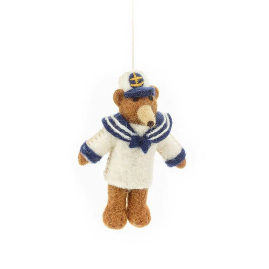 Felt Sailor Bear