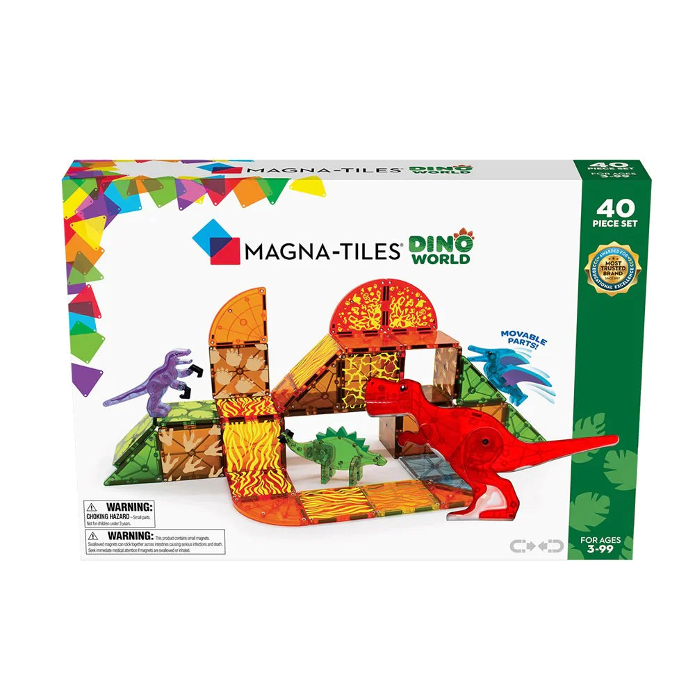 Magna-Tiles Dino World 40pc Set