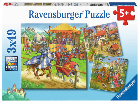 Life of the Knight Puzzle 3x49pc