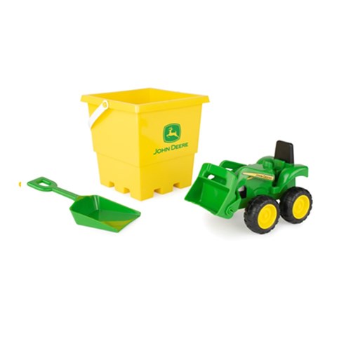 John Deere 15cm Sand Pit Bucket Set - Yellow