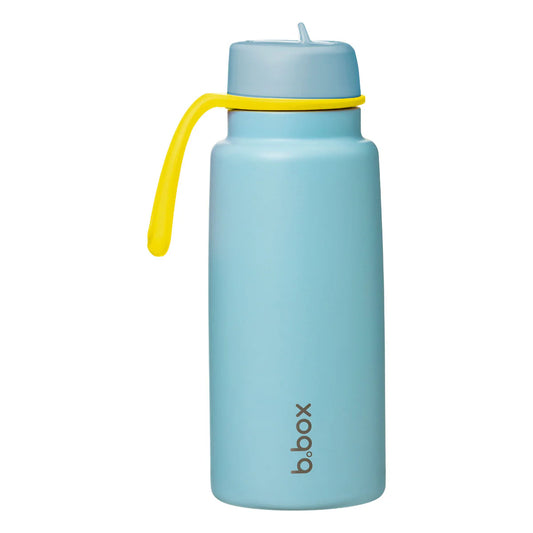 b.box 1L Insulated Flip Top Bottle - Pool Side