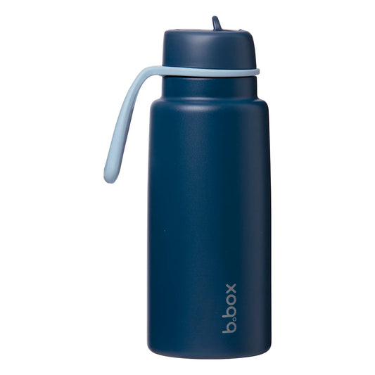 b.box 1L Insulated Flip Top Bottle - Midnight