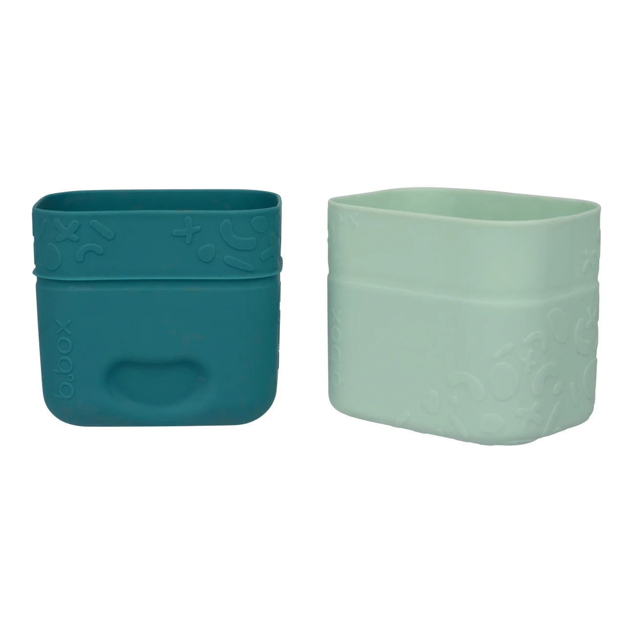 b.box Silicone Snack Cups - Forest