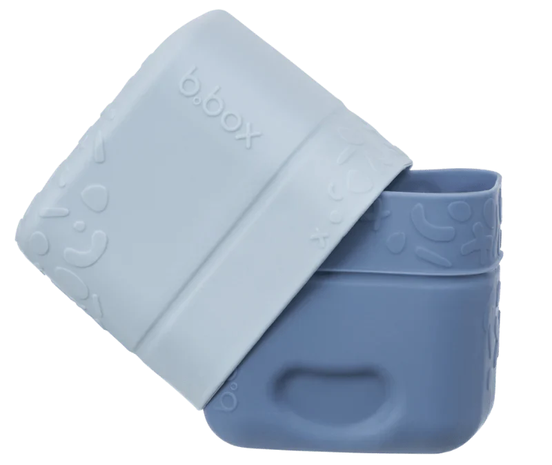 b.box Silicone Snack Cups - Ocean