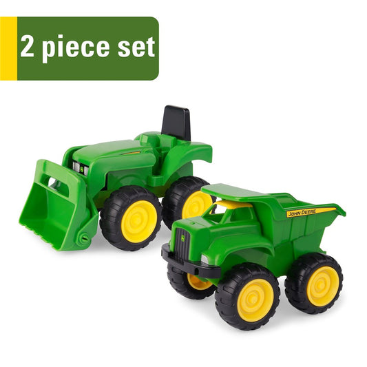 Sandpit Vehicles 2 pack 15cm - John Deere