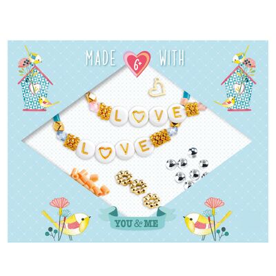 You & Me Letter Threading Set