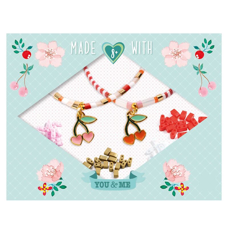 You & Me Tila and Cherries Bead Set