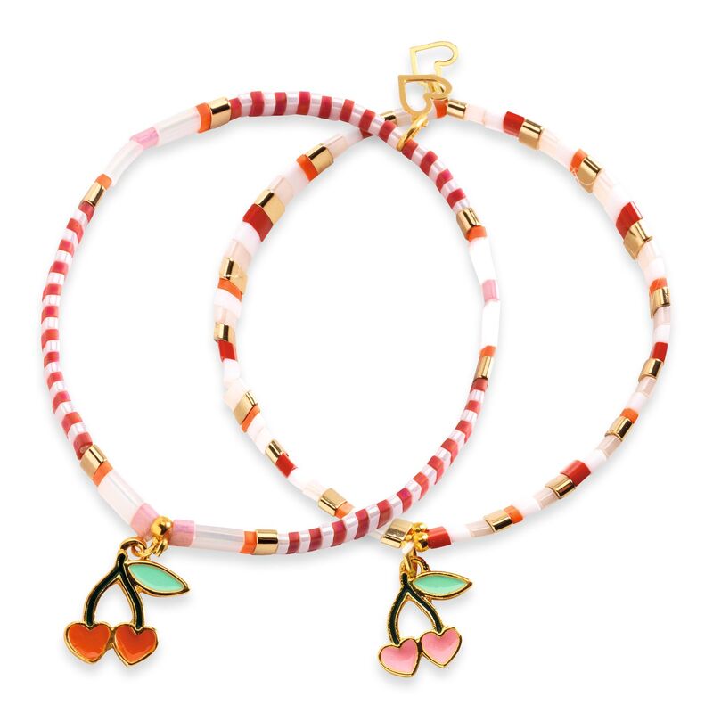 You & Me Tila and Cherries Bead Set